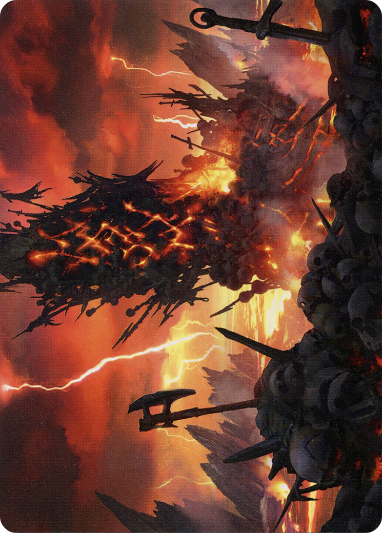 Image of Immersturm Skullcairn // Immersturm Skullcairn (ASKHM-071) - Art Series: Kaldheim (Borderless)
