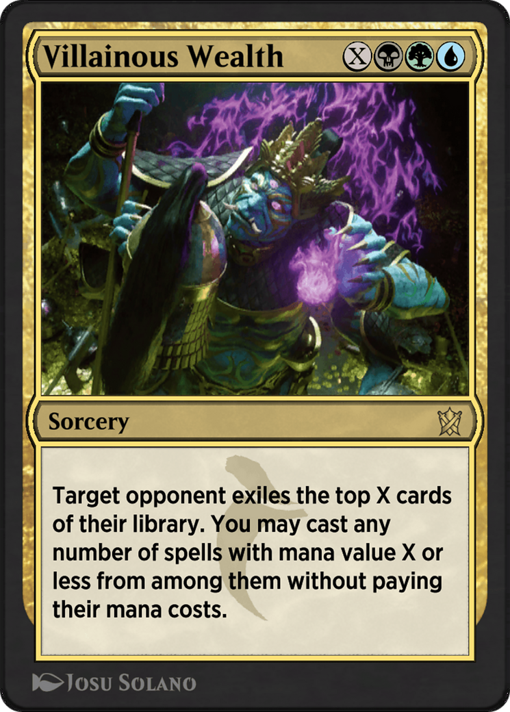 Image of Villainous Wealth (KTK-211Y) - Khans of Tarkir