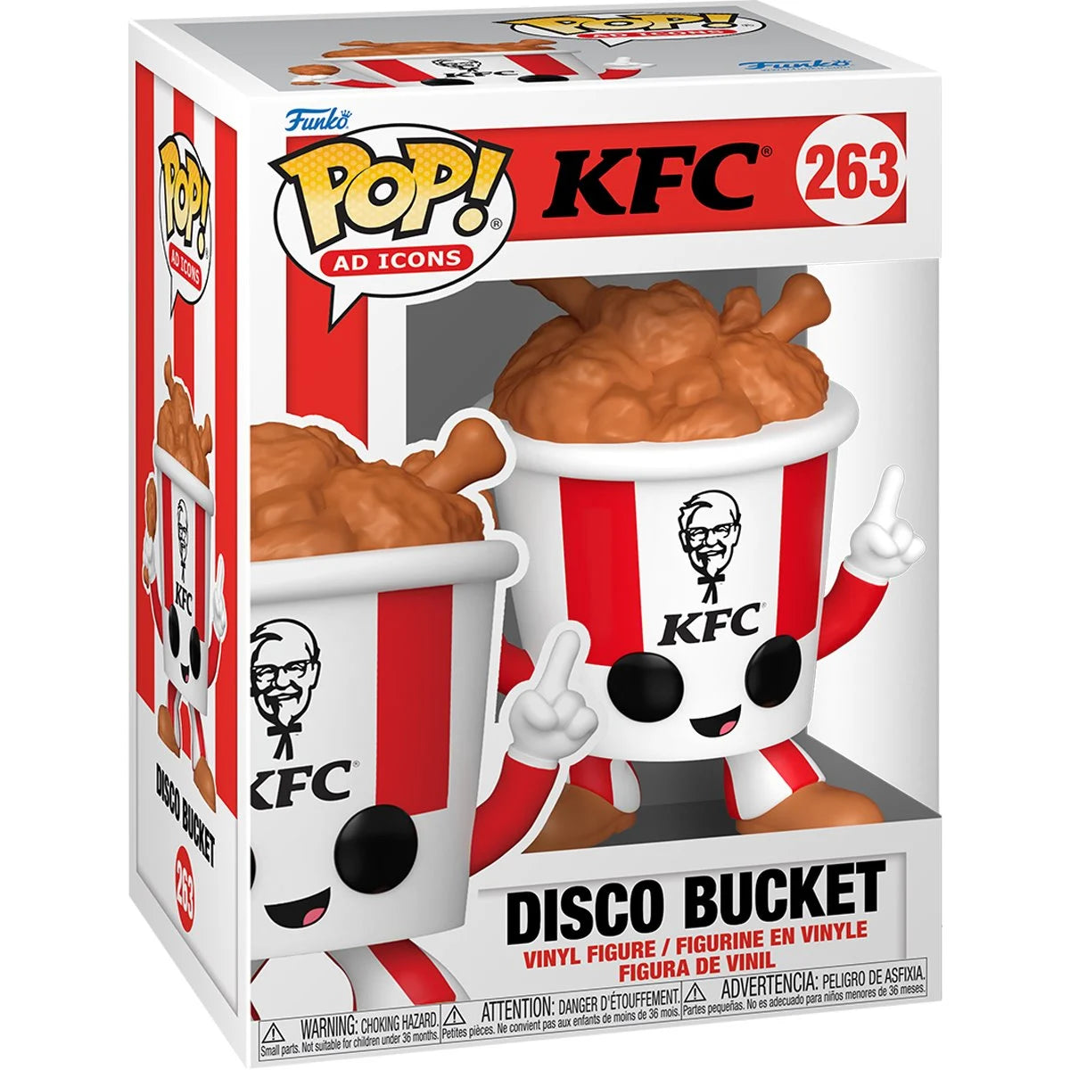 Image of KFC Disco Bucket Funko Pop! Vinyl Figure #263