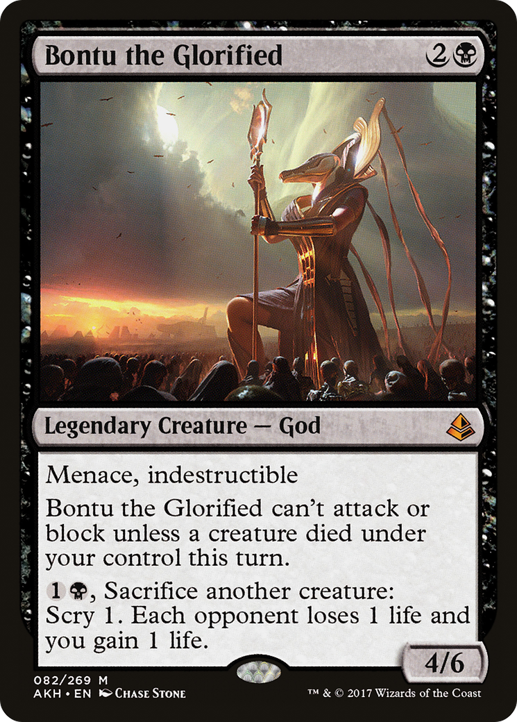 Image of Bontu the Glorified (AKH-082) - Amonkhet