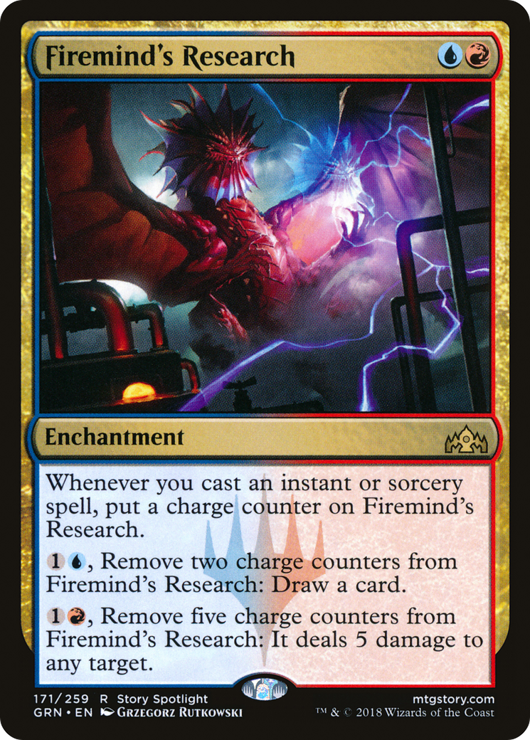 Image of Firemind's Research (GRN-171) - Guilds of Ravnica