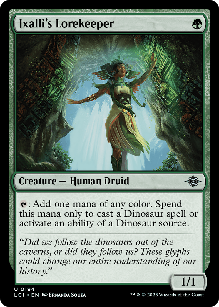Image of Ixalli's Lorekeeper (LCI-194) - The Lost Caverns of Ixalan Foil