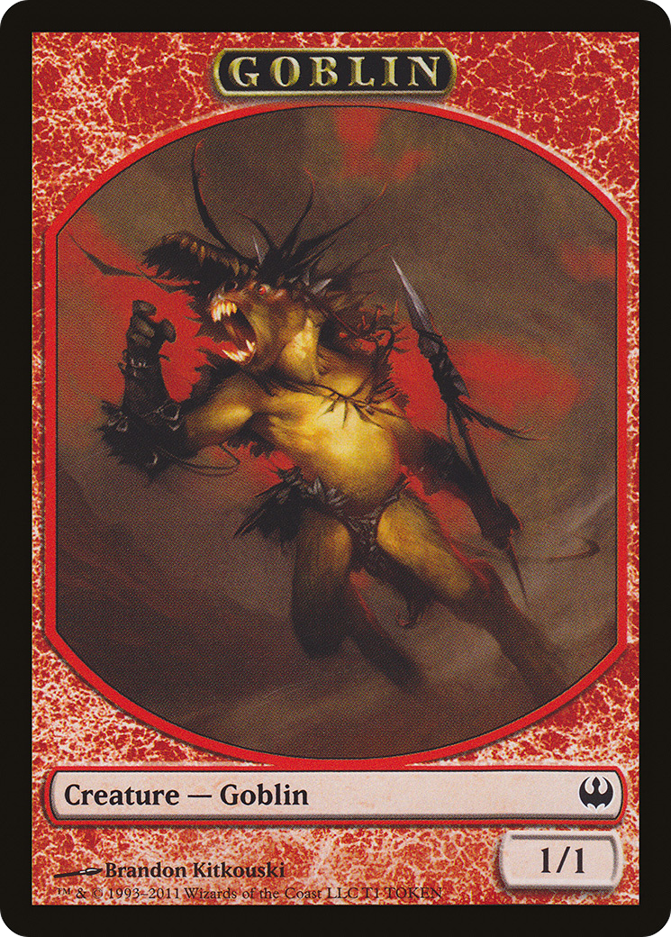 Image of Goblin Token (DDG-0T1) - Duel Decks: Knights vs. Dragons Tokens