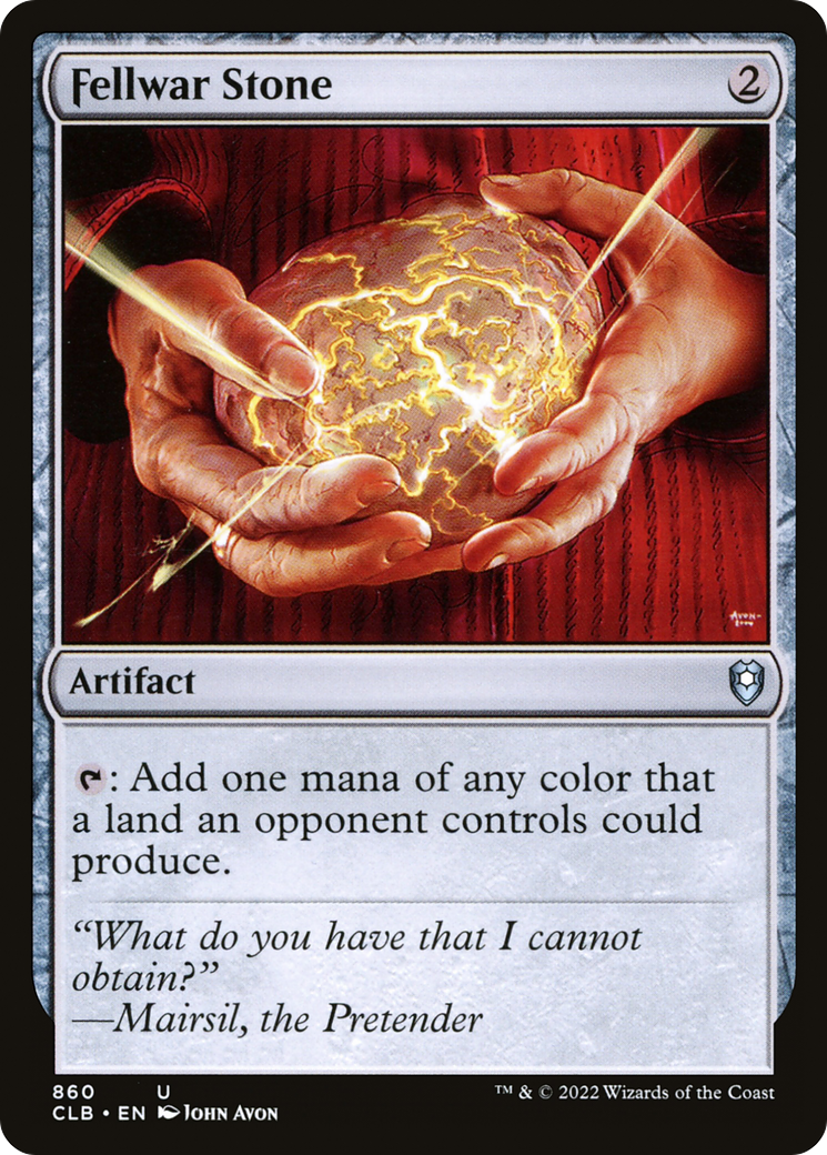 Image of Fellwar Stone (CLB-860) - Commander Legends: Battle for Baldur's Gate