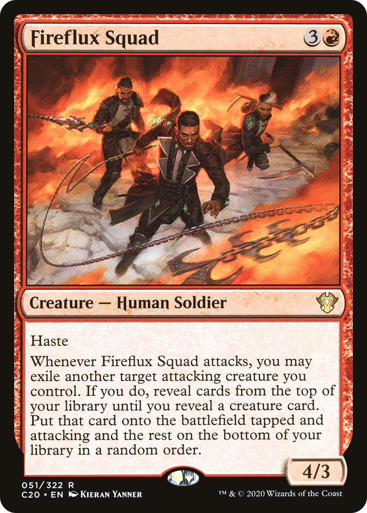 Image of Fireflux Squad (C20-051) - Commander 2020