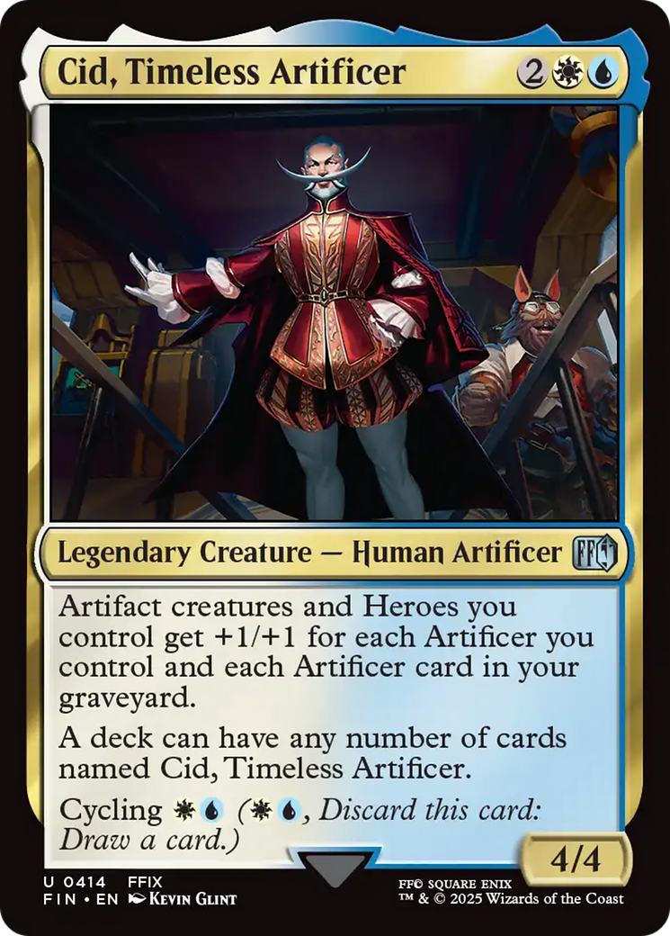 Image of Cid, Timeless Artificer (0414) (FIN-414) - FINAL FANTASY