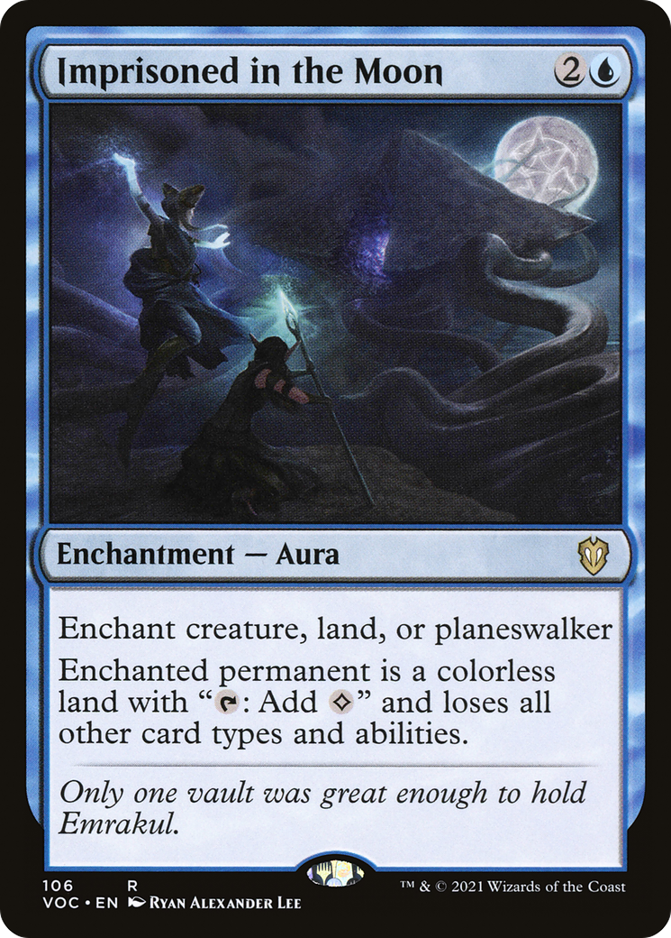 Image of Imprisoned in the Moon (VOC-106) - Crimson Vow Commander