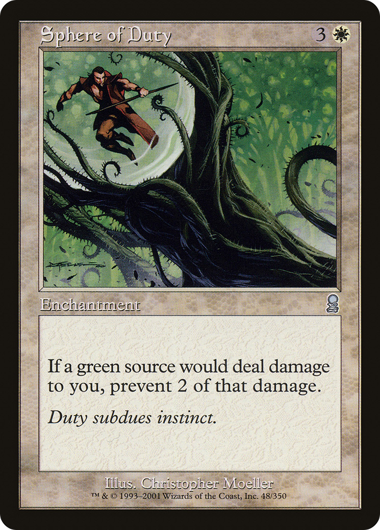 Image of Sphere of Duty (ODY-048) - Odyssey