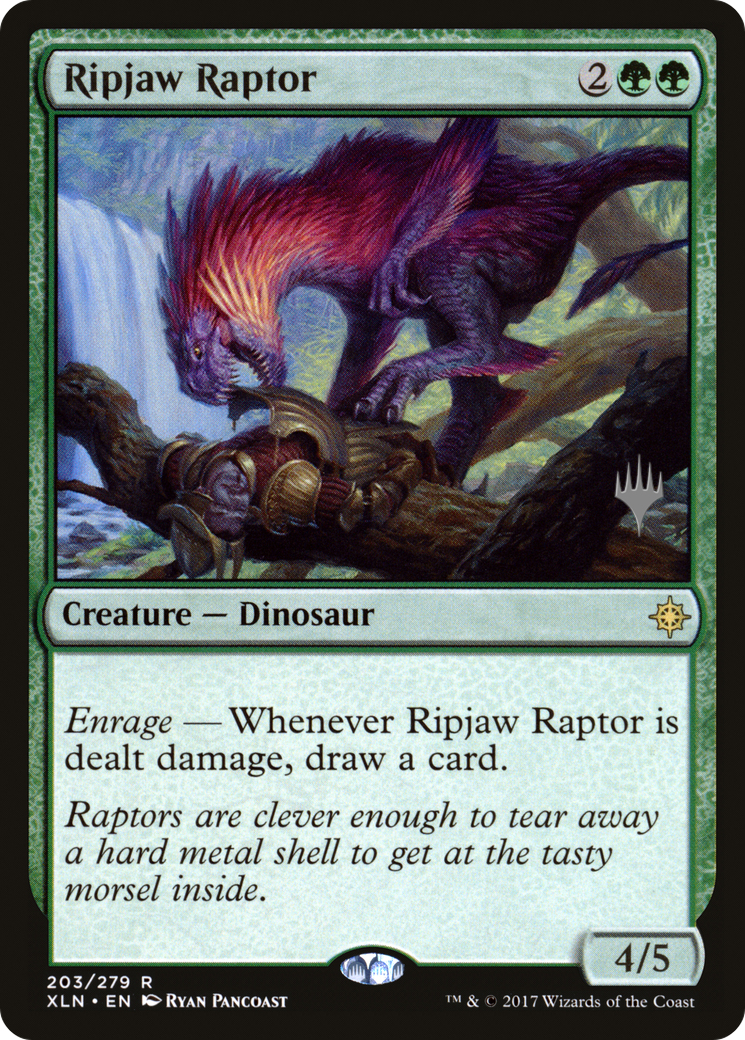 Image of Ripjaw Raptor (PPM20-203) - Ixalan Promos Foil