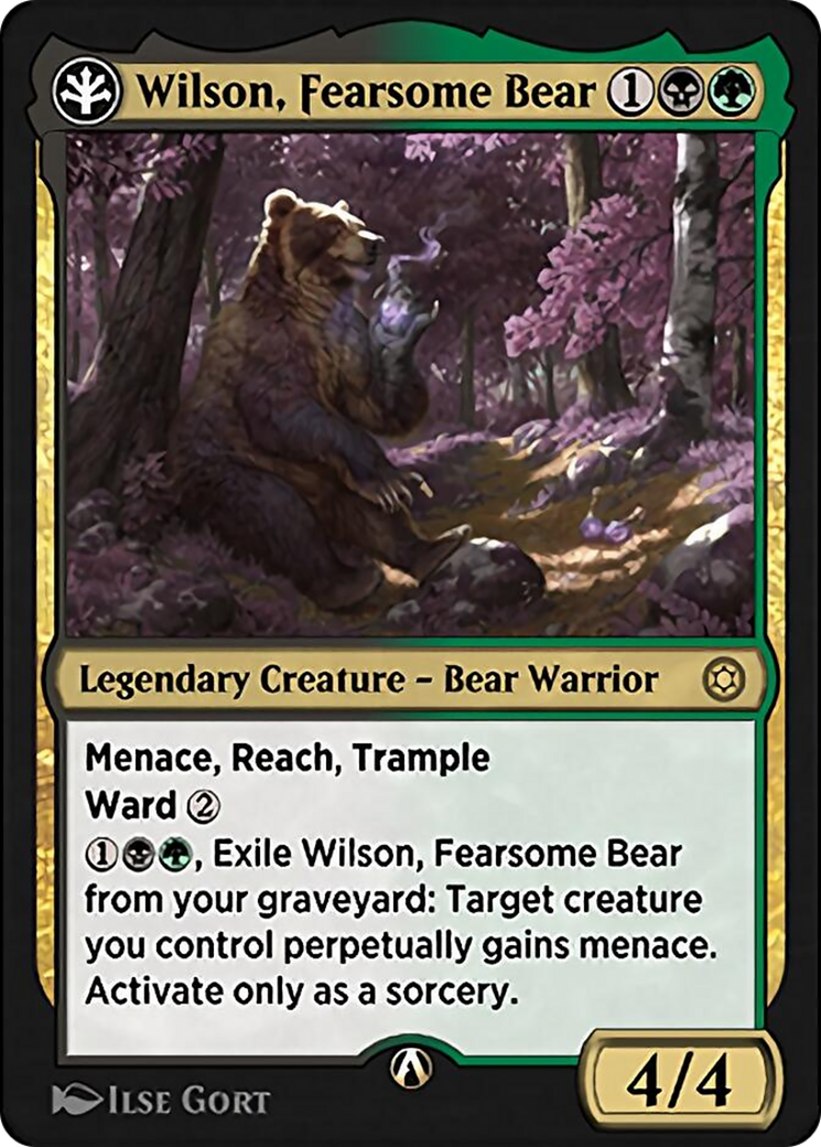 Image of Wilson, Fearsome Bear (HBG-19B) - Alchemy Horizons: Baldur's Gate