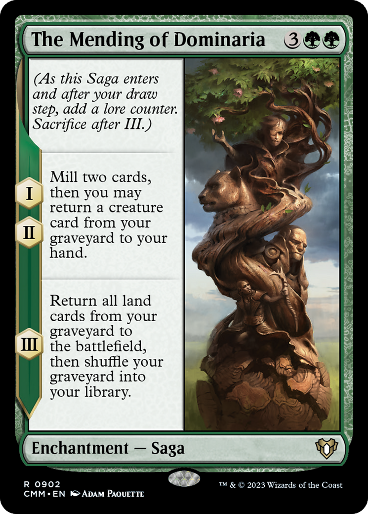 Image of The Mending of Dominaria (CMM-902) - Commander Masters