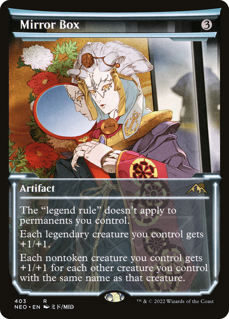 Image of Mirror Box (Showcase) (NEO-403) - Kamigawa: Neon Dynasty: (Showcase)