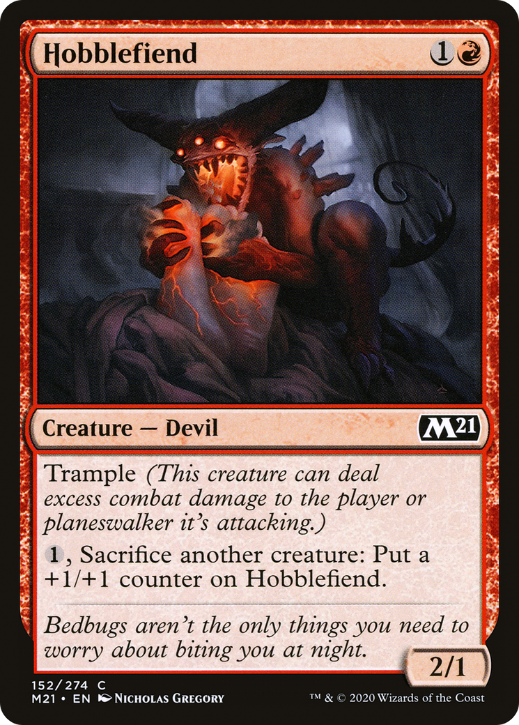 Image of Hobblefiend (M21-152) - Core Set 2021