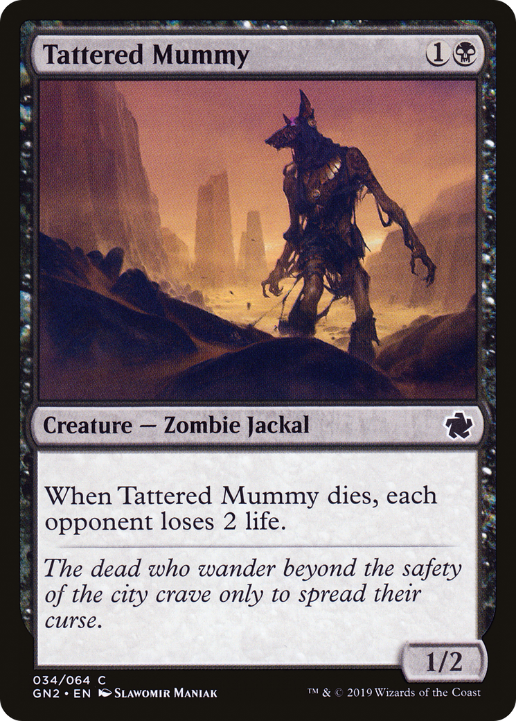 Image of Tattered Mummy (GN2-034) - Game Night 2019
