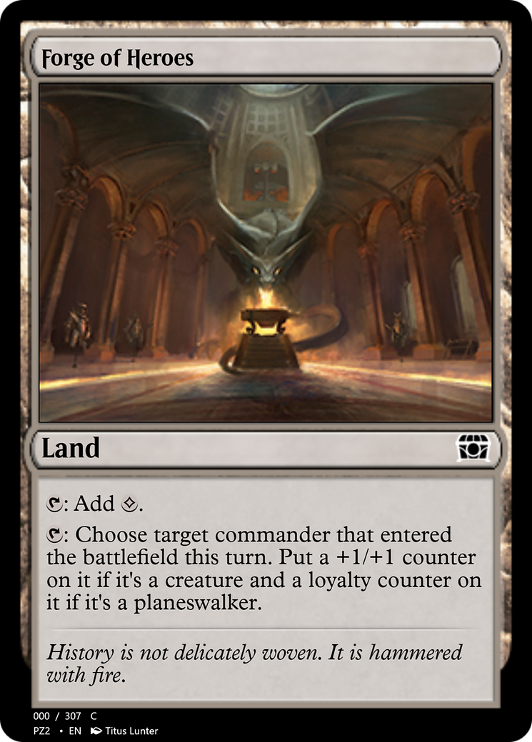 Image of Forge of Heroes (PZ2-70679) - Treasure Chest Foil