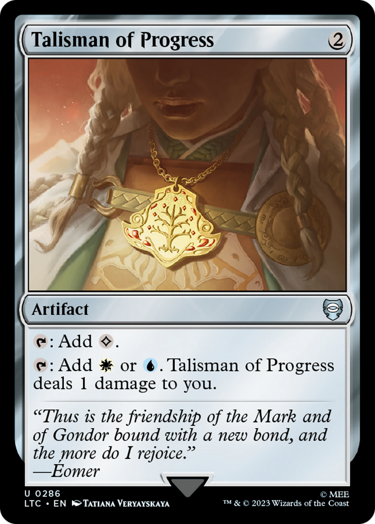 Image of Talisman of Progress (LTC-286) - Tales of Middle-earth Commander
