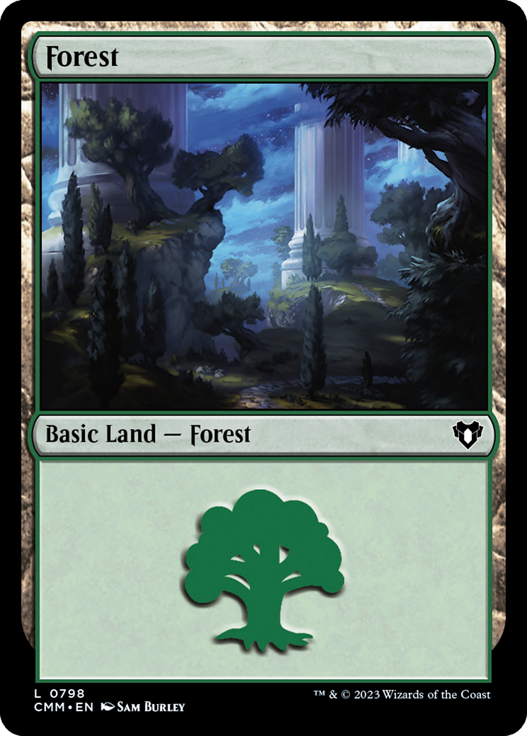Image of Forest (0798) (CMM-798) - Commander Masters