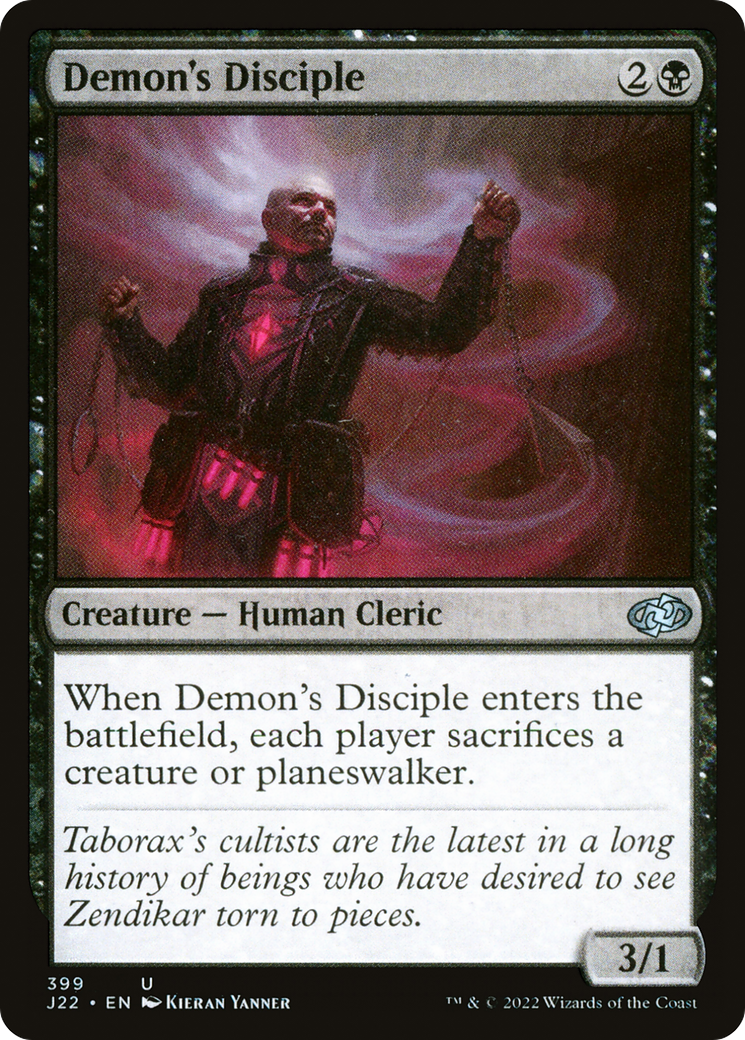 Image of Demon's Disciple (J22-399) - Jumpstart 2022
