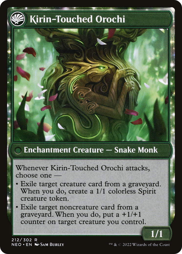 Image of Teachings of the Kirin (NEO-212) - Kamigawa: Neon Dynasty: (fandfc, enchantment)