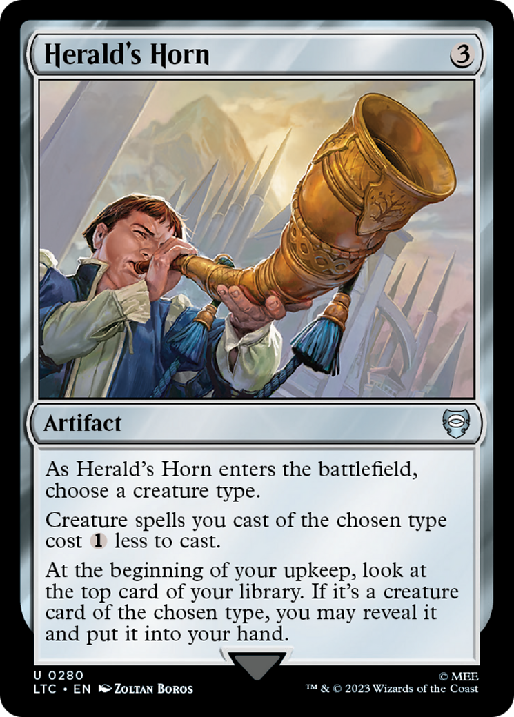 Image of Herald's Horn (LTC-280) - Tales of Middle-earth Commander