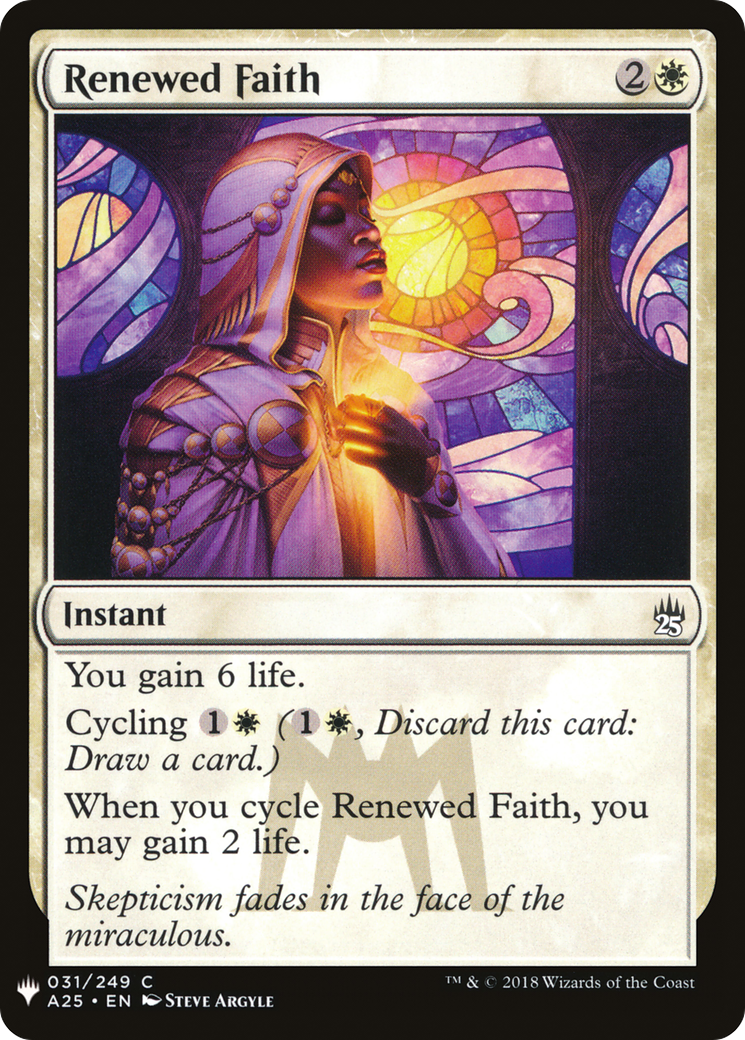 Image of Renewed Faith (LIST-031) - The List