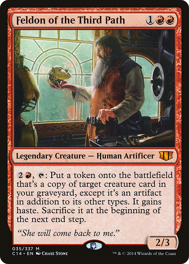 Image of Feldon of the Third Path (C14-035) - Commander 2014
