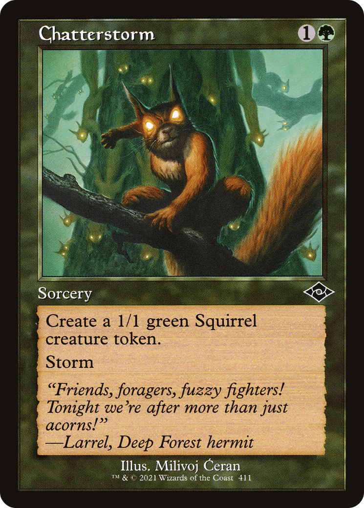 Image of Chatterstorm (Retro Frame) (MH2-411) - Modern Horizons 2