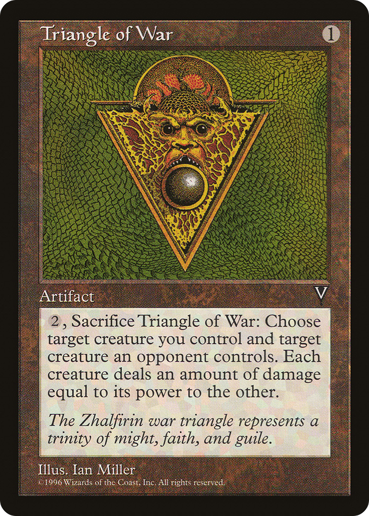 Image of Triangle of War (VIS-) - Visions