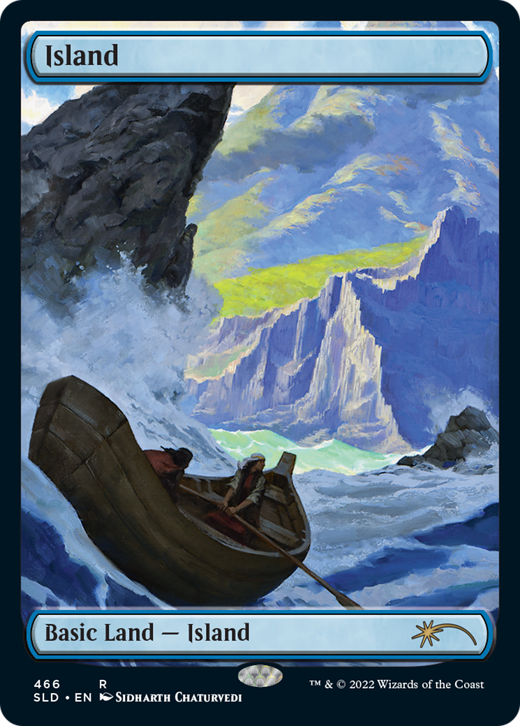 Image of Island (466) (SLD-466) - Secret Lair Drop Foil