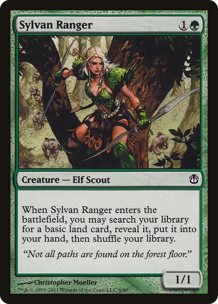 Image of Sylvan Ranger (DDH-008) - Duel Decks: Ajani vs. Nicol Bolas