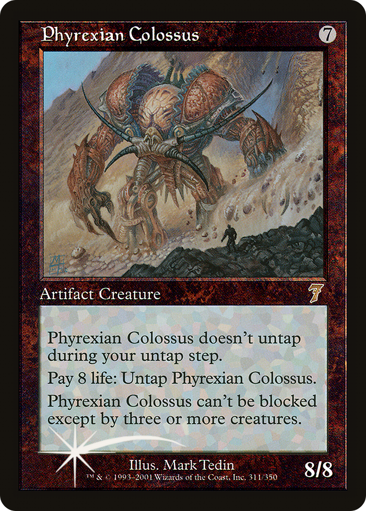 Image of Phyrexian Colossus (7ED-311) - 7th Edition