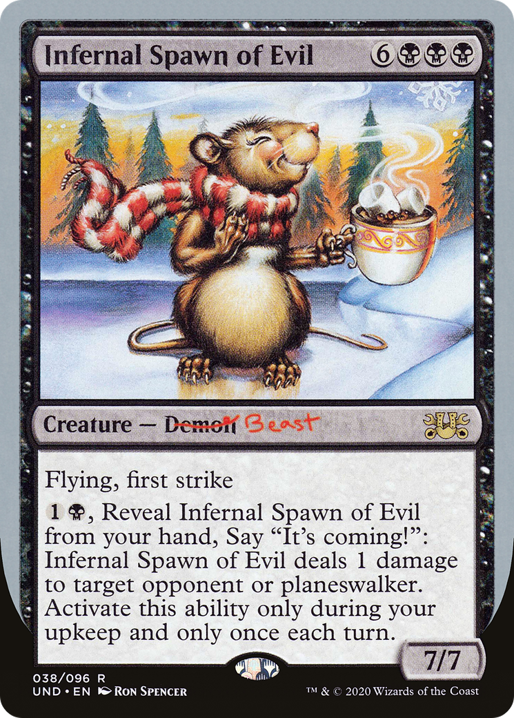 Image of Infernal Spawn of Evil (UND-038) - Unsanctioned