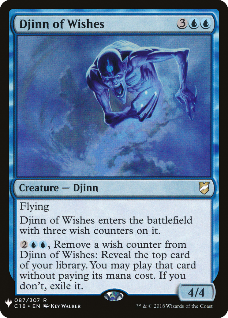 Image of Djinn of Wishes (LIST-087) - The List