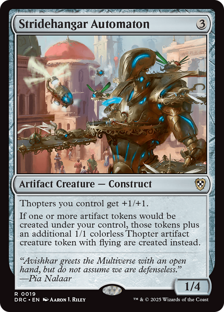 Image of Stridehangar Automaton (DRC-019) - Commander: Aetherdrift