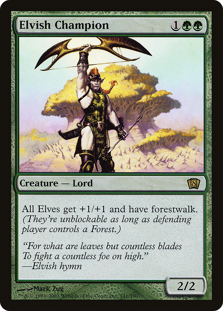 Image of Elvish Champion (8ED-241) - 8th Edition
