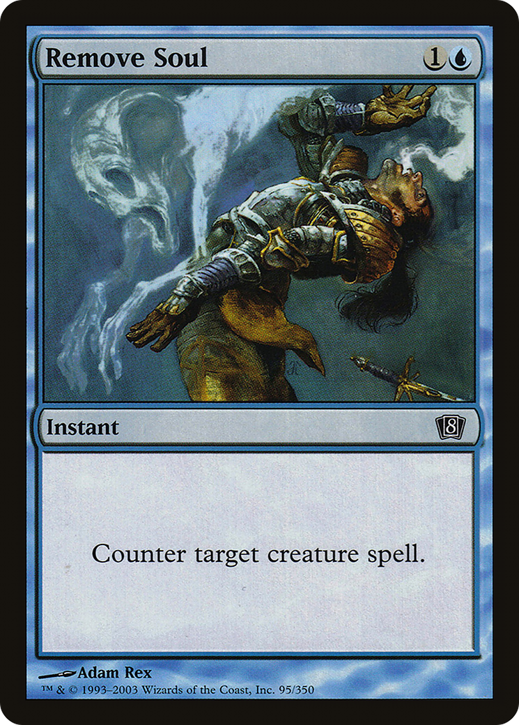 Image of Remove Soul (8ED-095) - 8th Edition Foil