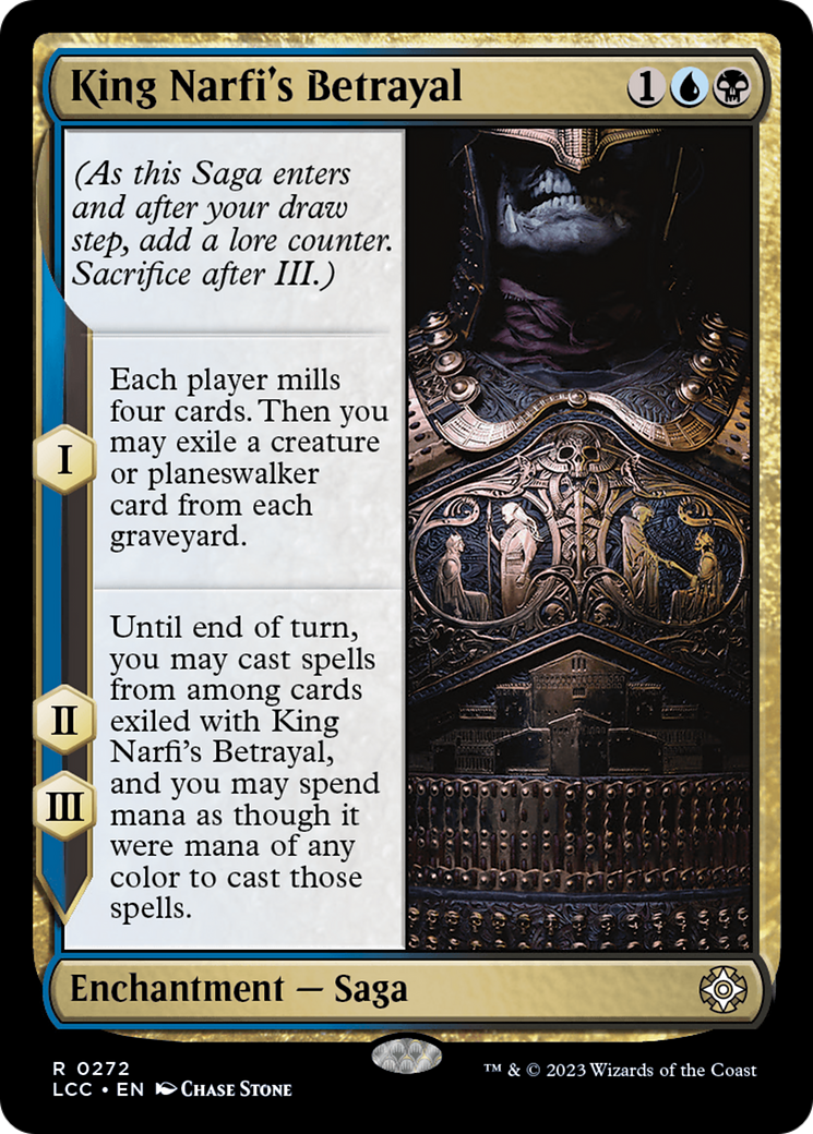 Image of King Narfi's Betrayal (LCC-272) - The Lost Caverns of Ixalan Commander
