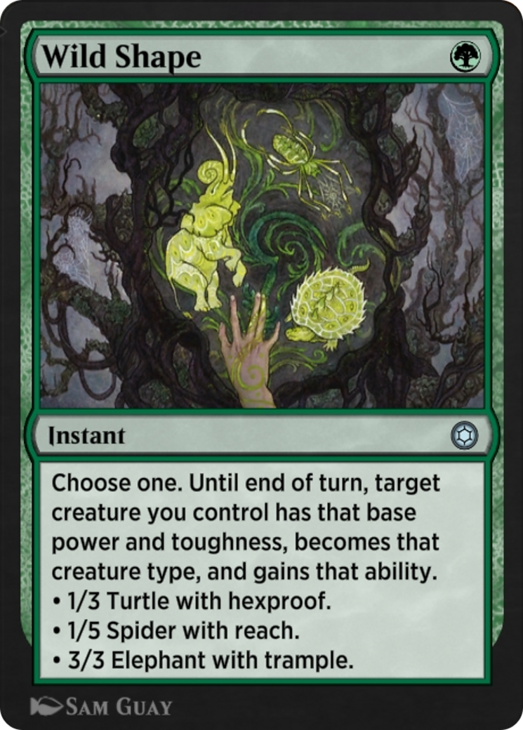 Image of Wild Shape (HBG-228) - Alchemy Horizons: Baldur's Gate