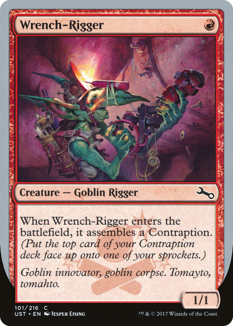 Image of Wrench-Rigger (UST-101) - Unstable
