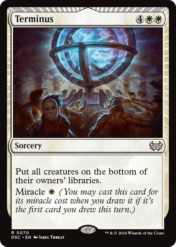 Image of Terminus (DSC-070) - Duskmourn: House of Horror Commander: (miracle)