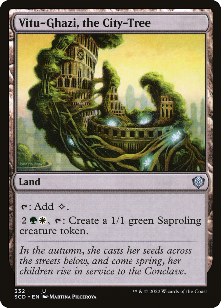 Image of Vitu-Ghazi, the City-Tree (SCD-332) - Starter Commander Decks