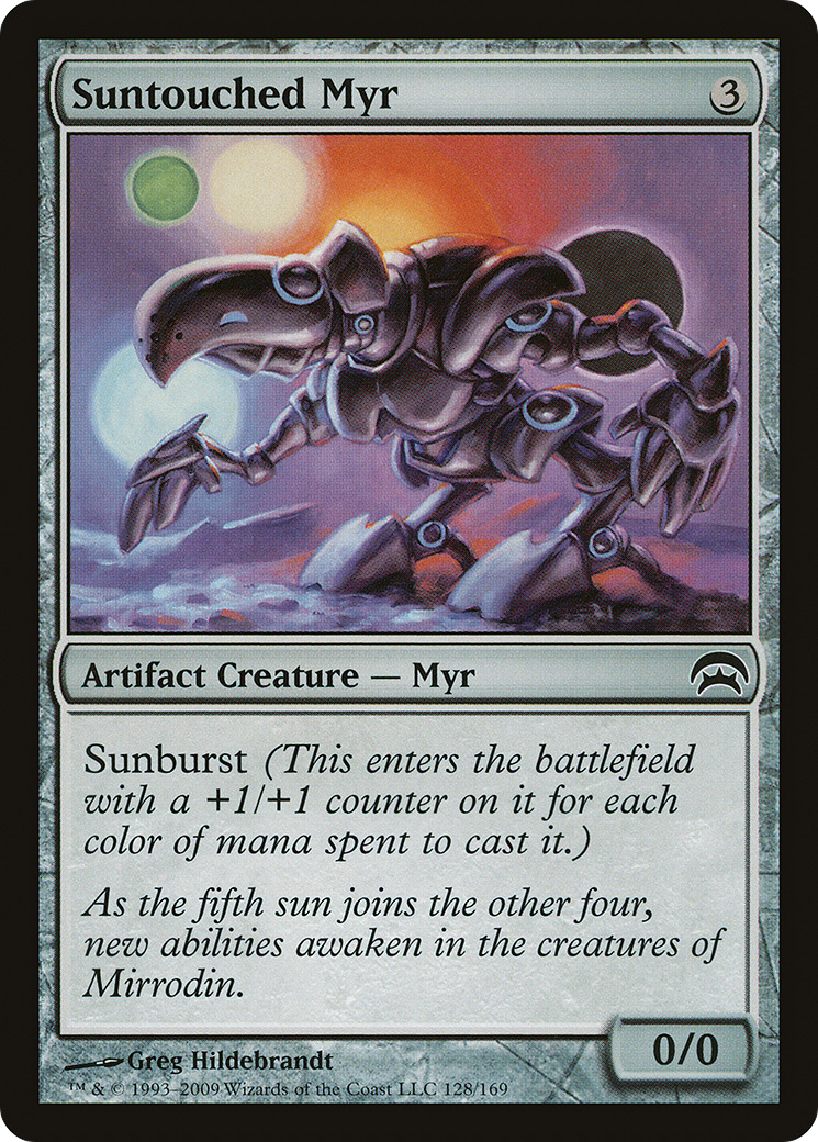 Image of Suntouched Myr (HOP-128) - Planechase