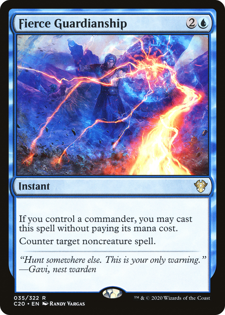 Image of Fierce Guardianship (C20-035) - Commander 2020