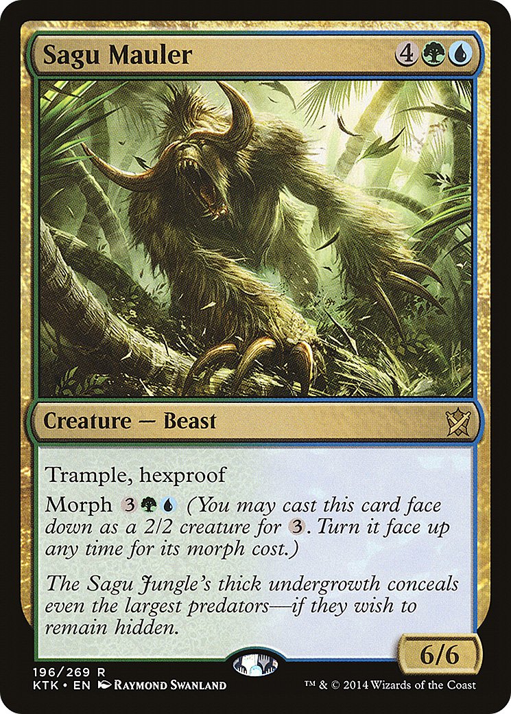 Image of Sagu Mauler (KTK-196) - Khans of Tarkir Foil