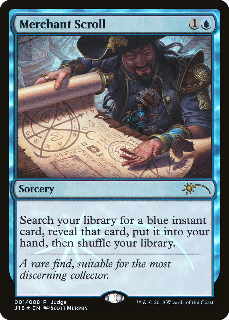 Image of Merchant Scroll (JDG-001) - Judge Gift Cards 2018 Foil