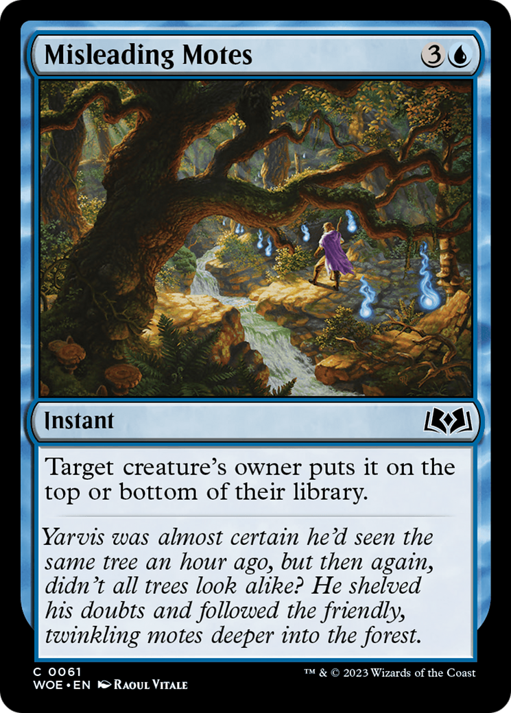Image of Misleading Motes (WOE-061) - Wilds of Eldraine