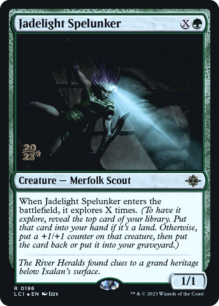 Image of Jadelight Spelunker (PRE-196) - The Lost Caverns of Ixalan Promos Foil