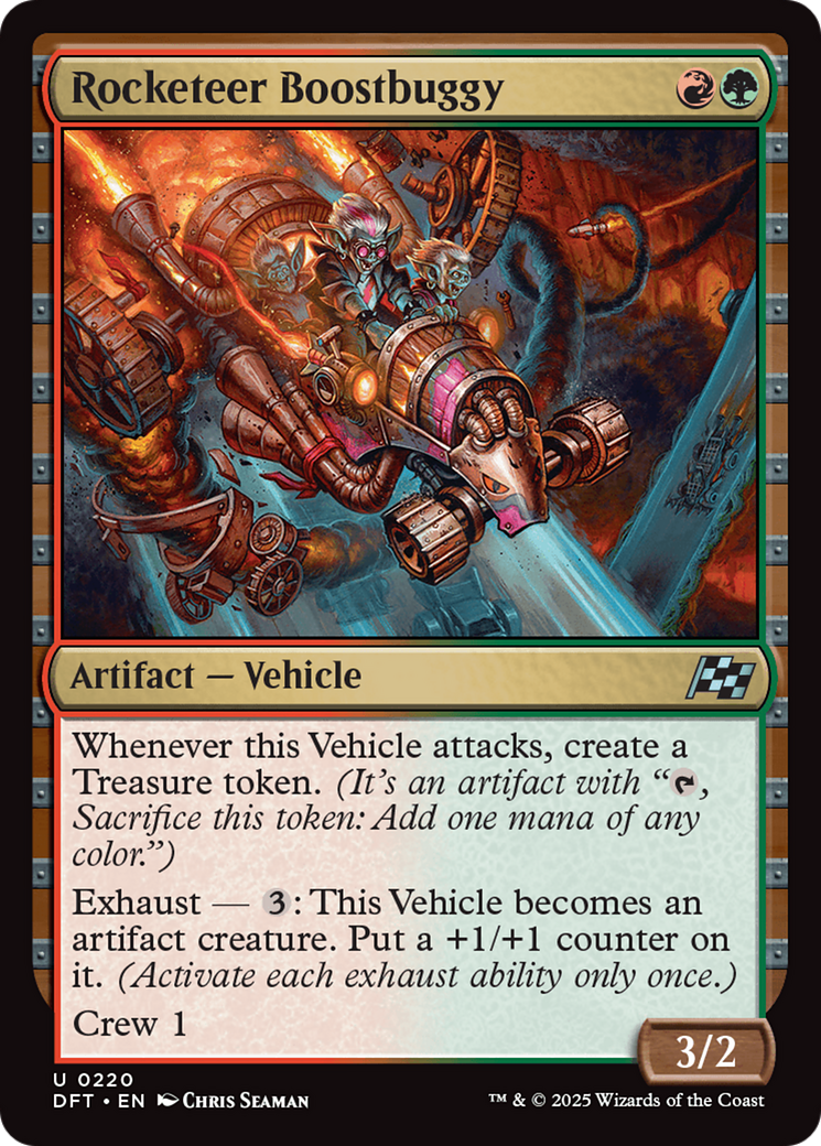 Image of Rocketeer Boostbuggy (DFT-220) - Aetherdrift Foil