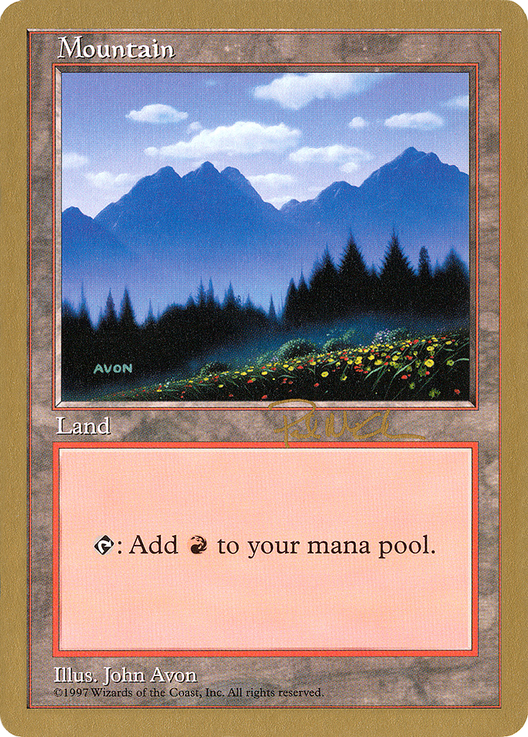 Image of Mountain (433) - 1997 Paul McCabe (5ED) (WCD-) - World Championship Decks 1997