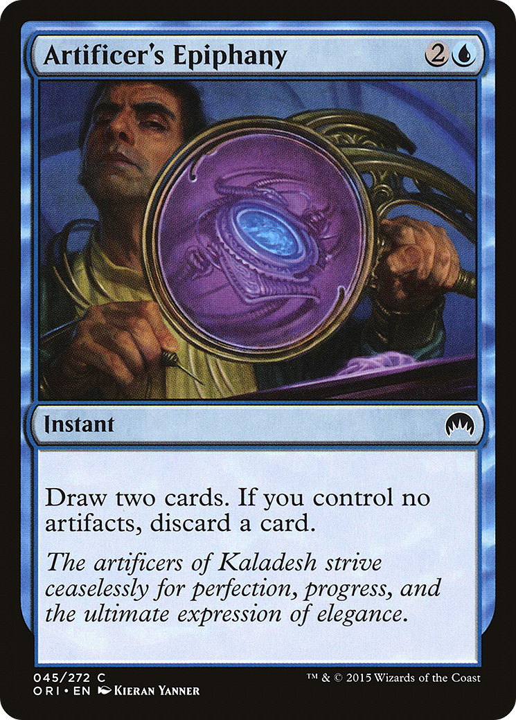 Image of Artificer's Epiphany (ORI-045) - Magic Origins